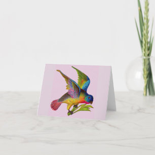 ultralfarbener Viktorianischer Vogeldruck