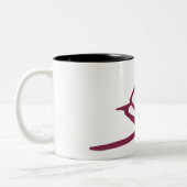 UltraLight Activity Symbole Drohne Pilot Kaffee Ta Zweifarbige Tasse (Links)