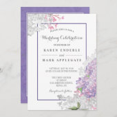 UltraLilacs in Bloom Einladung (Vorne/Hinten)