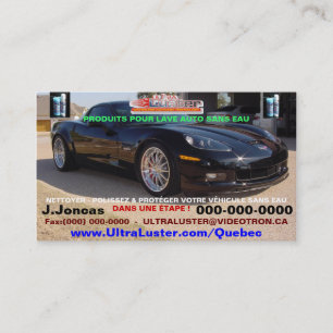 UltraLuster Franzose-Visitenkarte Visitenkarte