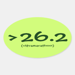 >(Ultramarathon) Aufkleber 26,2