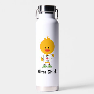 Ultramarathon Ultra Chick mit benutzerdefinierter Trinkflasche