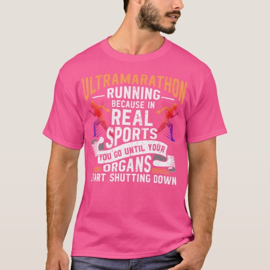 Ultramarathon Ultra Runner Ultra Mar T-Shirt (Vorderseite)