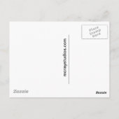 Ultramarine Blau Postkarte (Rückseite)