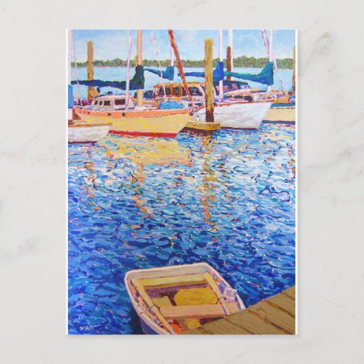 Ultramarine Blau Postkarte (Vorderseite)