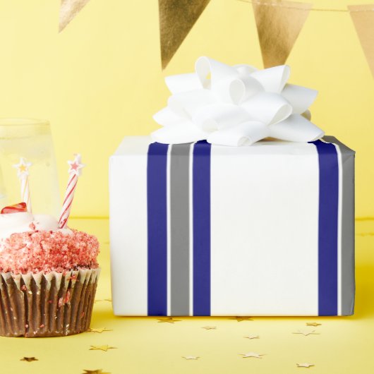 Ultramarine blaue und graugestrichene Schleifpapie Geschenkpapier (Geburtstagsparty)