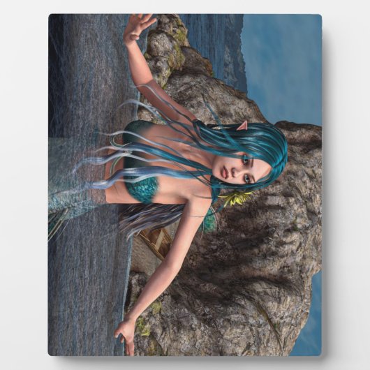 Ultramarine Mermaid Fotoplatte (Vorderseite)