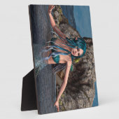 Ultramarine Mermaid Fotoplatte (Seite)