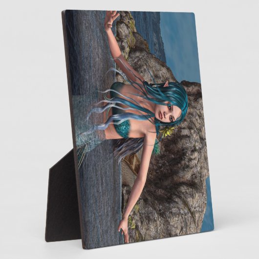 Ultramarine Mermaid Fotoplatte (Seite)