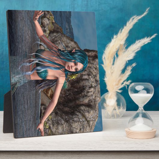 Ultramarine Mermaid Fotoplatte (Seite)