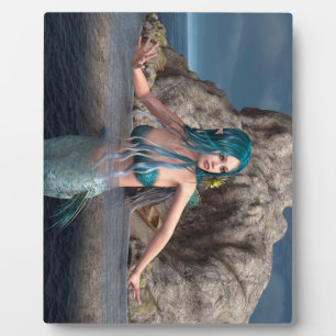 Ultramarine Mermaid Fotoplatte