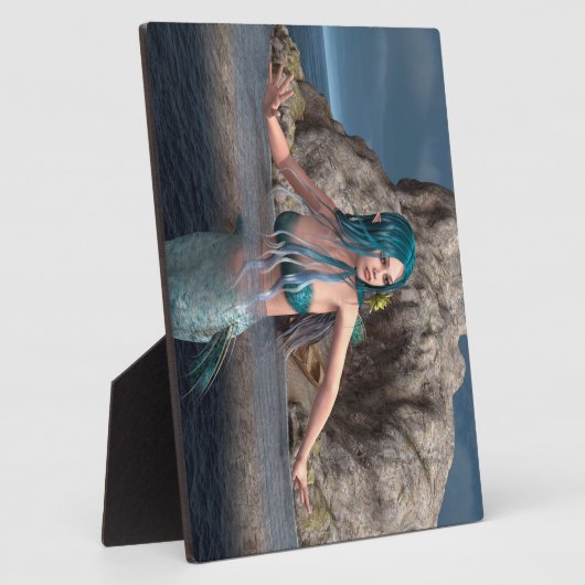 Ultramarine Mermaid Fotoplatte (Seite)