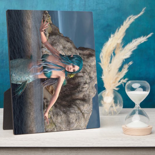 Ultramarine Mermaid Fotoplatte (Seite)