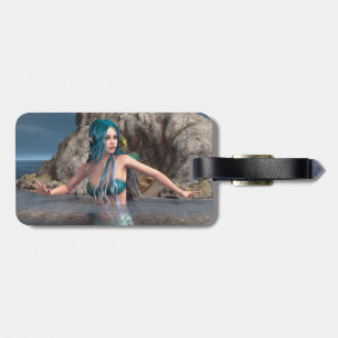 Ultramarine Mermaid Gepäckanhänger