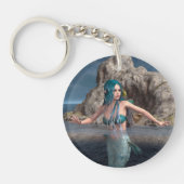 Ultramarine Mermaid Schlüsselanhänger (Vorderseite)