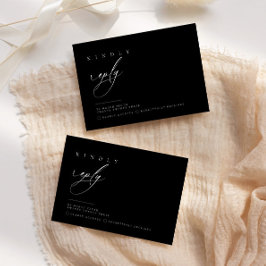 Ultraminimale Typografie-UAWG | Einschließung RSVP Karte