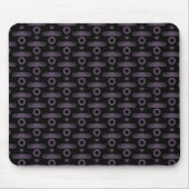Ultramoderne Abstrakte Mousepad, Lila Mousepad (Vorne)