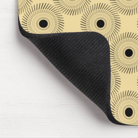 Ultramoderne Charm Mousepad, Champagner Mousepad (Ecke)