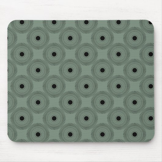 Ultramoderne Charm Mousepad, Clover Green Mousepad (Vorne)