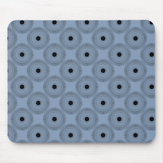 Ultramoderne Charm Mousepad, leicht blau Mousepad (Vorne)