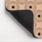 Ultramoderne Charm Mousepad, Peach Mousepad (Ecke)