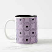 Ultramoderne Charm-Tasse, Lavendel Zweifarbige Tasse (Links)