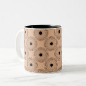 Ultramoderne Charm-Tasse, Peach Zweifarbige Tasse (Vorderseite Links)
