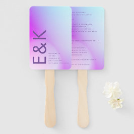 Ultramoderne Lila Hochzeit im Herbst Fächer