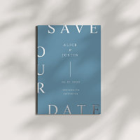 Ultramoderne Monogramm Save the Date