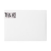 Ultramoderne neutrale Hochzeit (Vorderseite)