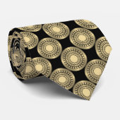 Ultramoderne Perfektion Krawatte, Gold Krawatte (Gerollt)