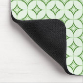 Ultramoderne Raffinesse-Mauspad, Kelly-Grün Mousepad (Ecke)