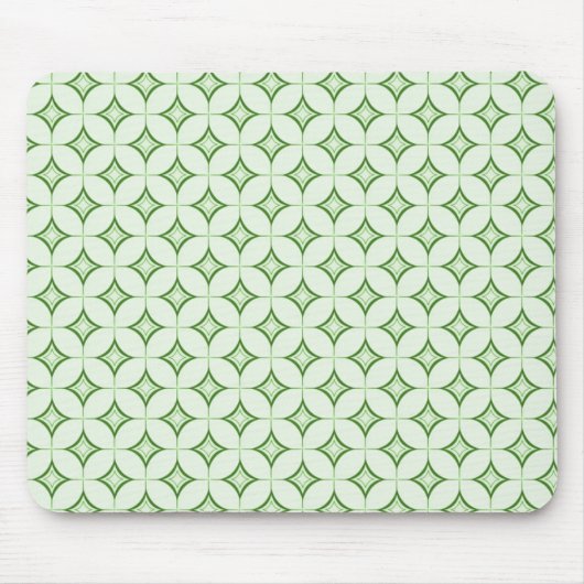 Ultramoderne Raffinesse-Mauspad, Kelly-Grün Mousepad (Vorne)