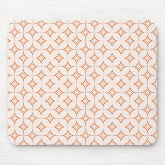 Ultramoderne Raffinesse-Mauspad, Pfirsich Mousepad (Vorne)