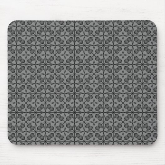 Ultramoderne Retro-Mousepad, grau Mousepad (Vorne)