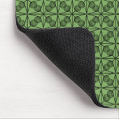 Ultramoderne Retro-Mousepad, hellgrün Mousepad (Ecke)