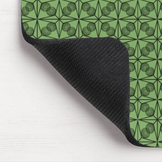 Ultramoderne Retro-Mousepad, hellgrün Mousepad (Ecke)