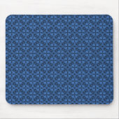 Ultramoderne Retro Mousepad, Royal Blue Mousepad (Vorne)