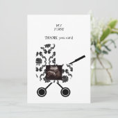 Ultraschall-B/W-Damask Danke Baby Viewpoint (Stehend Vorderseite)