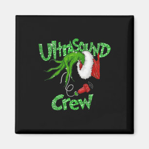 Ultraschall-Crew Sonographer Frohe Weihnachten Xma Magnet
