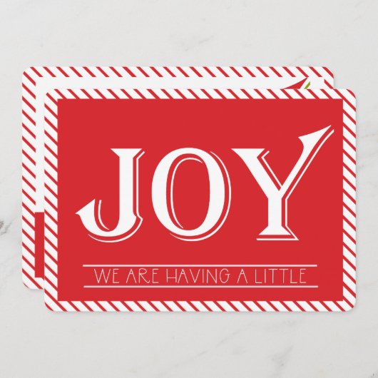 Ultraschall-Geschlecht decken Foto-Karte - Einladung (Vorne/Hinten)