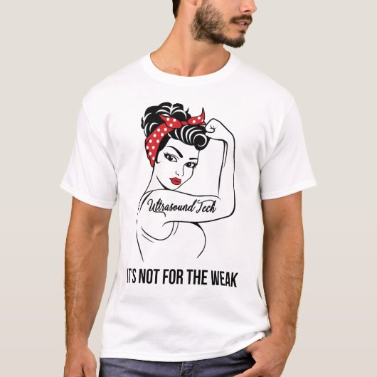 Ultraschall Tech ist es nicht für die Schwachen T-Shirt (Vorderseite)