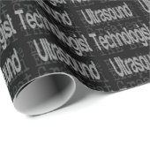 Ultraschall-Technologe Extraordinaire Geschenkpapier (Rolleneckpunkt)