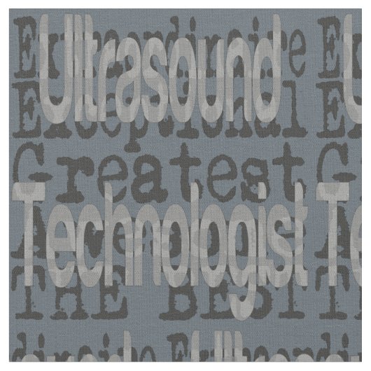 Ultraschall-Technologe Extraordinaire Stoff (Nahaufnahme)