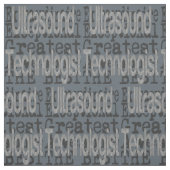 Ultraschall-Technologe Extraordinaire Stoff (Muster)