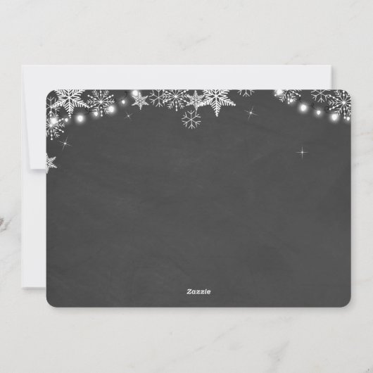 Ultraschallankündigung der Weihnachtsschwangerscha Feiertagskarte (Rückseite)