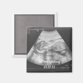 Ultraschallanzeige für Säuglinge Magnet (Vorderseite/Rückseite)