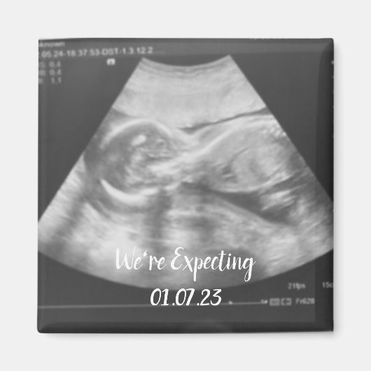 Ultraschallanzeige für Säuglinge Magnet (Vorne)
