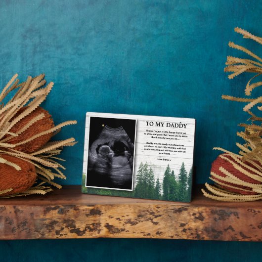 Ultraschallbotschaft von Bump Dadys, um zu bleiben Fotoplatte (Seite)