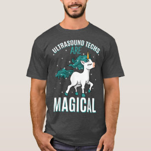 Ultraschallprüfgeräte sind zauberhafter Unicorn-Te T-Shirt
